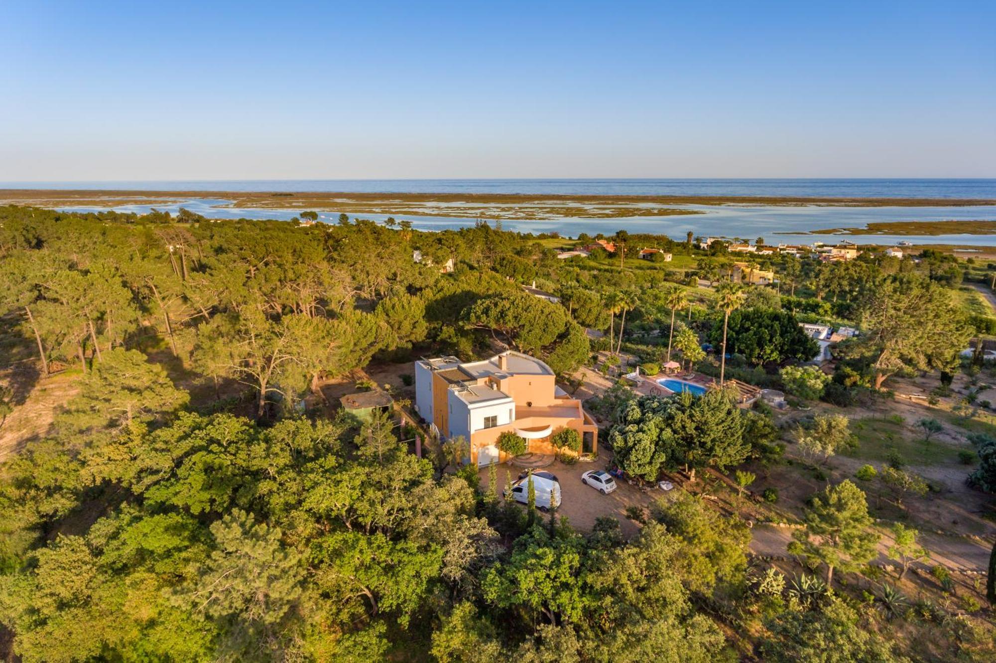 Meia Lua - Your Private Artsy Paradise Overlooking The Ria Formosa With Pool And Sea Views Near Barril Beach, Tavira Luz de Tavira Luaran gambar